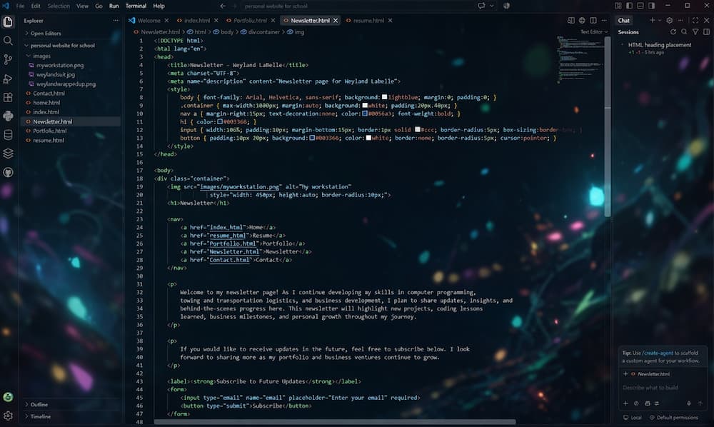 Coding Workstation